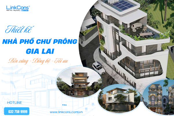 Thiết Kế Nhà Phố Chư Prông, Gia Lai – Giải Pháp Cho Không Gian Sống Đẹp Và Bền Vững