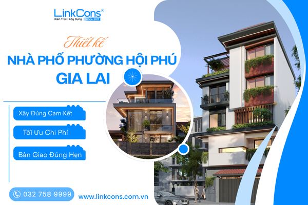 Thiết Kế Nhà Phố Phường Hội Phú, Tỉnh Gia Lai – Giải Pháp Cho Không Gian Sống Đẹp Và Bền Vững
