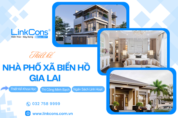 Thiết Kế Nhà Phố Xã Biển Hồ, Tỉnh Gia Lai – Giải Pháp Cho Không Gian Sống Đẹp Và Bền Vững