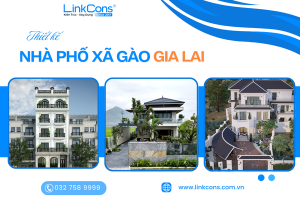 Thiết Kế Nhà Phố Xã Gào, Tỉnh Gia Lai – Giải Pháp Cho Không Gian Sống Đẹp Và Bền Vững