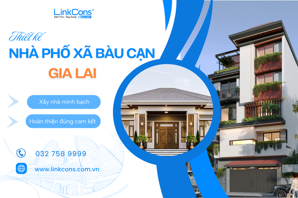 Thiết Kế Nhà Phố Xã Bàu Cạn, Tỉnh Gia Lai – Giải Pháp Cho Không Gian Sống Đẹp Và Bền Vững
