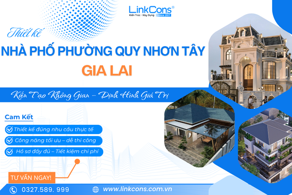Thiết Kế Nhà Phố Phường Quy Nhơn Tây Tỉnh Gia Lai – Giải Pháp Cho Không Gian Sống Đẹp Và Bền Vững