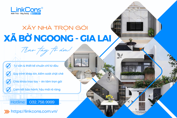 Xây Nhà Trọn Gói Xã Bờ Ngoong Tỉnh Gia Lai – Giải Pháp Tổng Thể Từ Thiết Kế Đến Bàn Giao