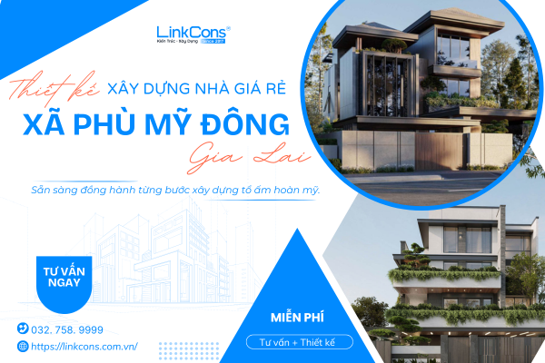 Thiết Kế Xây Dựng Nhà Giá Rẻ Xã Phù Mỹ Đông Gia Lai – Giải Pháp An Cư Bền Vững