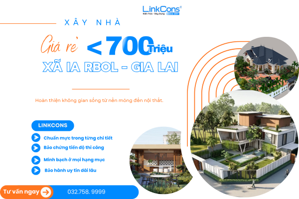 Xây Nhà Giá Rẻ Dưới 700 Triệu Tại Xã Ia Rbol Gia Lai - Giải Pháp Tối Ưu Chi Phí