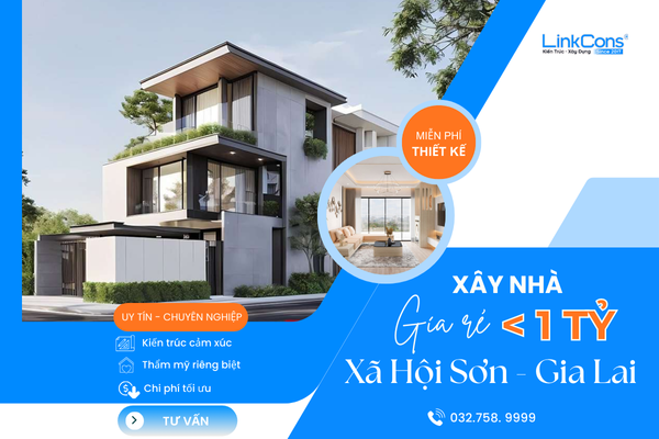Xây Nhà Giá Rẻ Dưới 1 Tỷ Xã Hội Sơn Gia Lai – Giải Pháp Tiết Kiệm Chi Phí, Đúng Chuẩn Thi Công