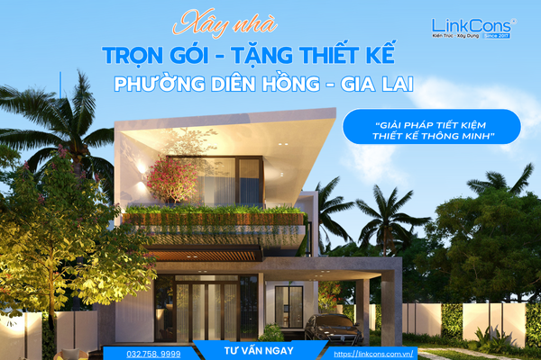 Xây Nhà Trọn Gói Tặng Thiết Kế Phường Diên Hồng Gia Lai – Đồng Hành Kiến Tạo Tổ Ấm Bền Vững